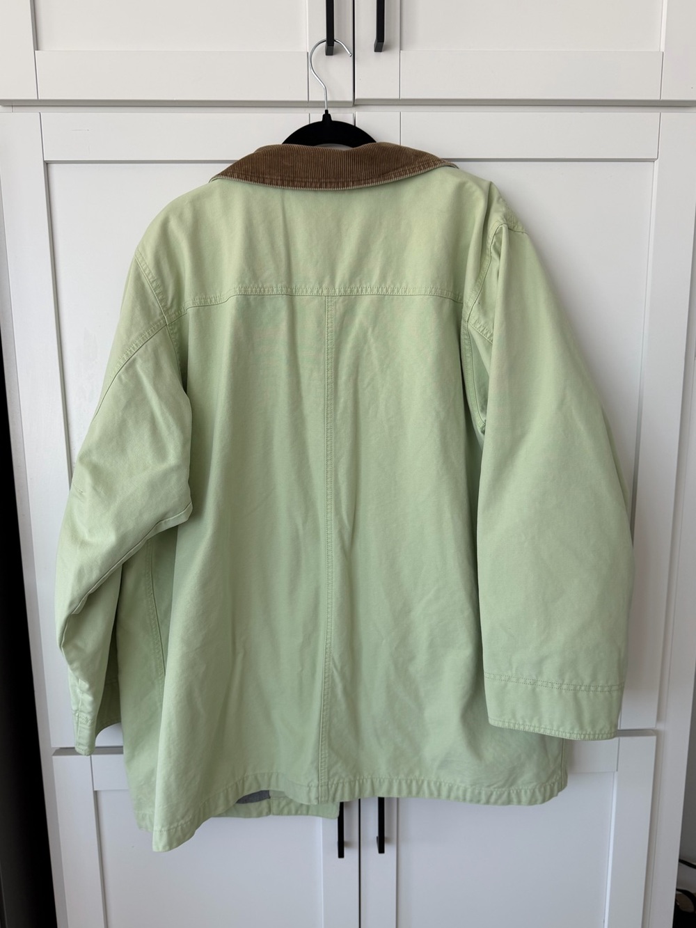 Vintage LL Bean Pistachio Green Chore Jacket - Picture 5 of 6